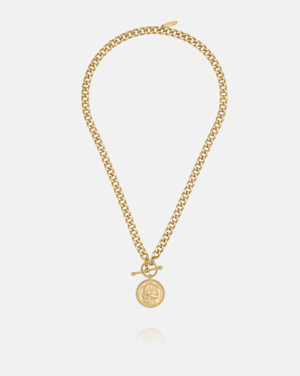 Liberty Necklace in Gold Plated Silver