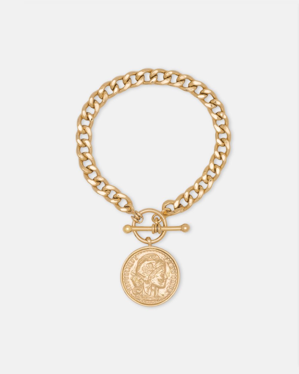 Liberty Bracelet in Gold Plated Silver