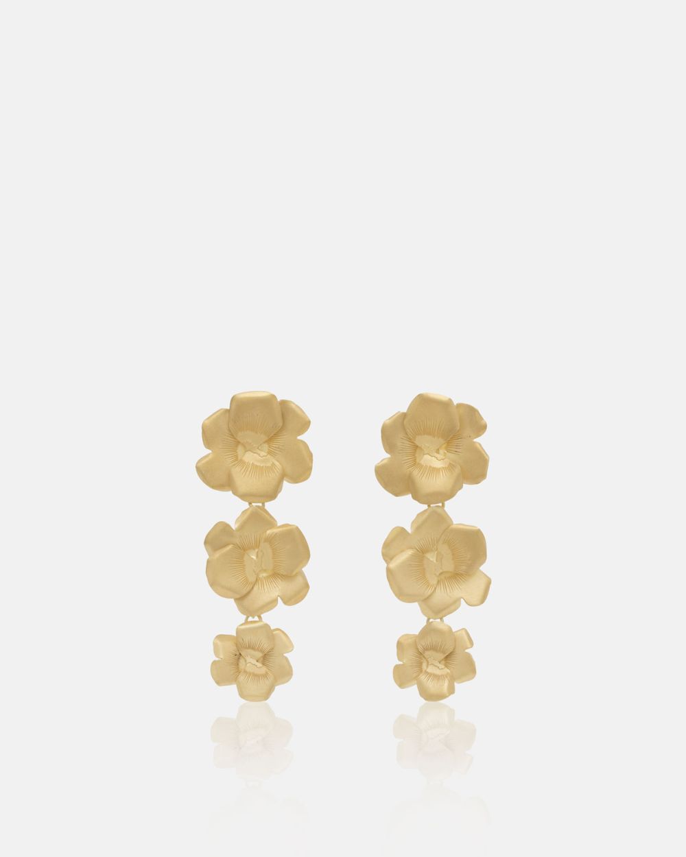 The Perfect Love Earrings in Gold Plated Silver
