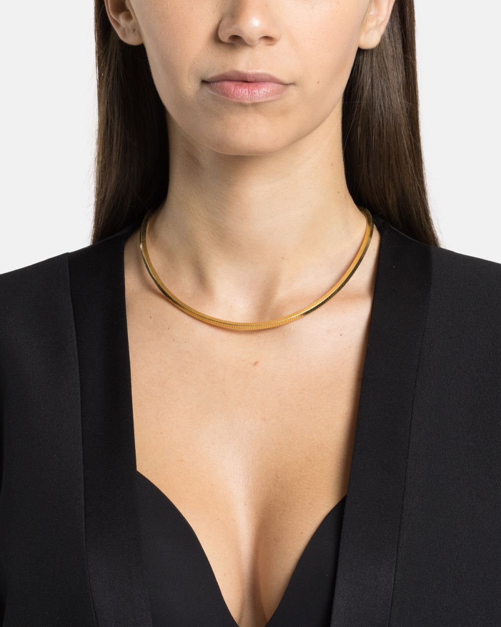 Distinct Necklace in Gold Plated Silver