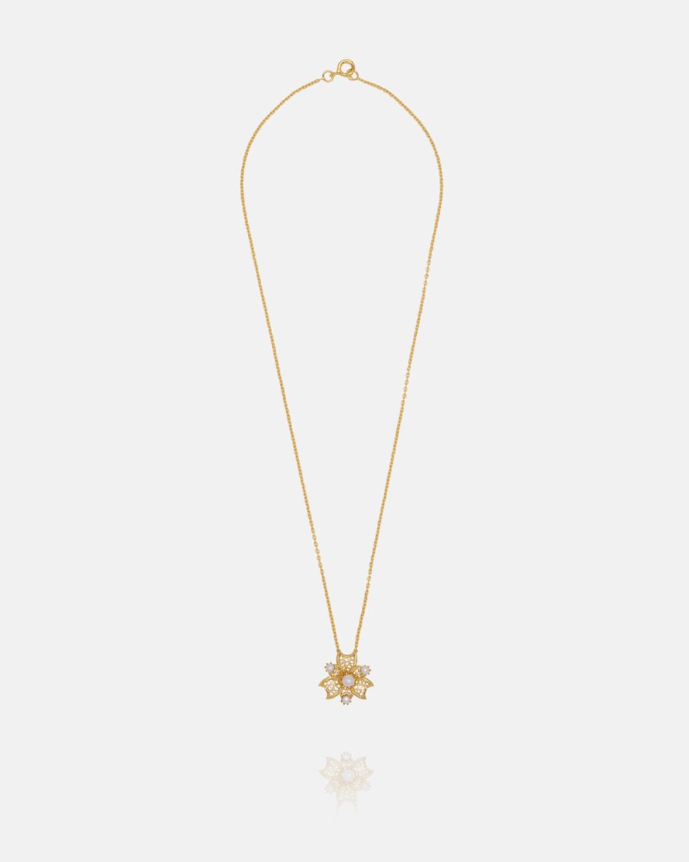 AJ Yellow Gold Necklace 80%
