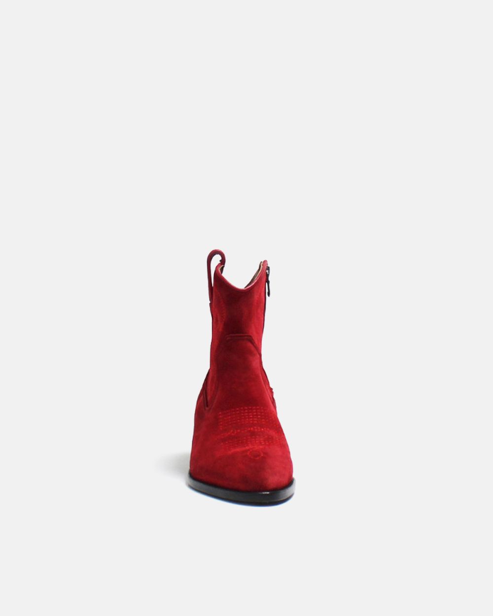 Aba Ankle Suede Red