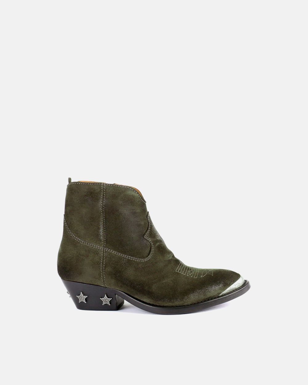 Olsen Suede Green Khaki