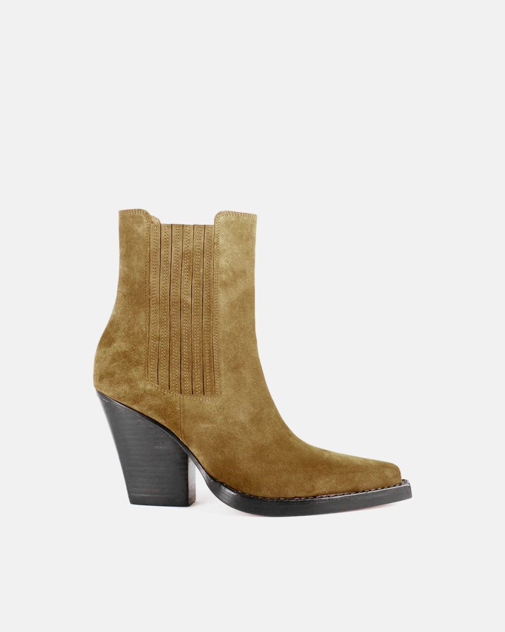 Demi Suede Cuoio Chelsea