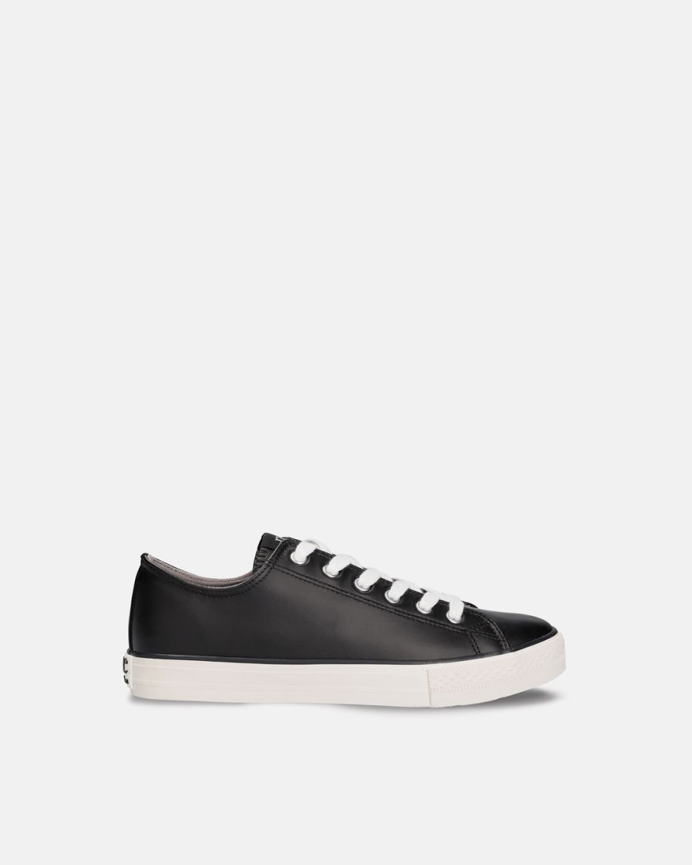 Clove Black vegan Low Top sneakers Lace-Up