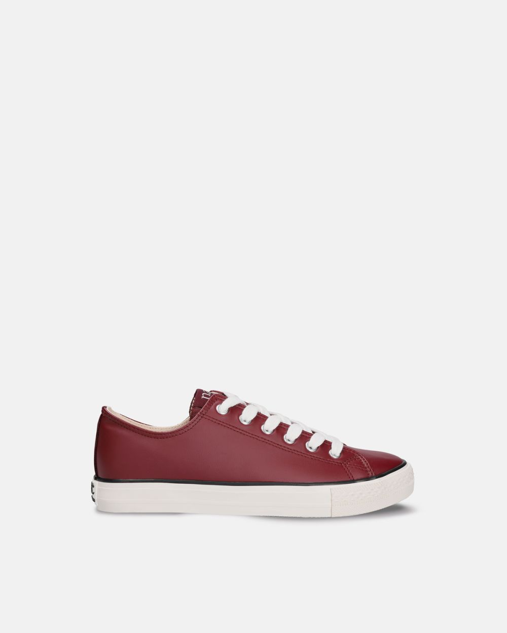 Clove Red vegan Low Top sneakers Lace-Up