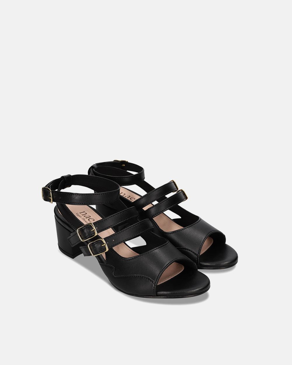 DEVAN Black Vegan Sandals