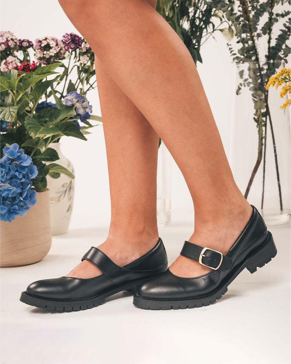 EMISA  Black Vegan Shoes