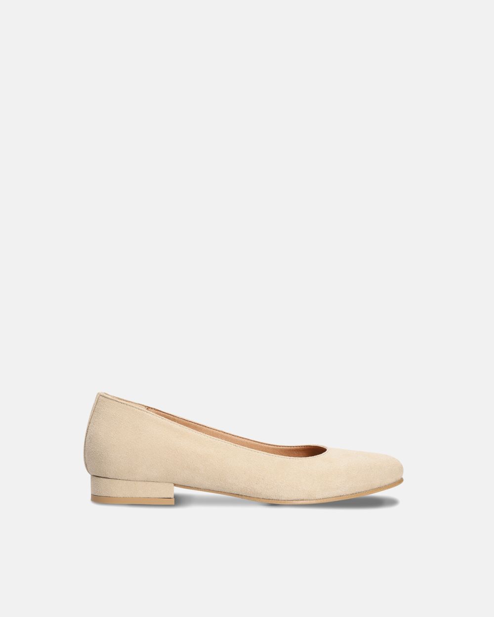 Fresia Beige low helled Vegan Ballerinas