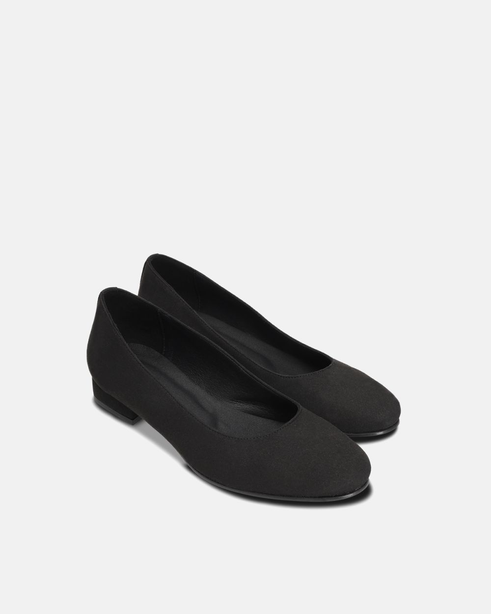 Fresia Black low helled Vegan Ballerinas