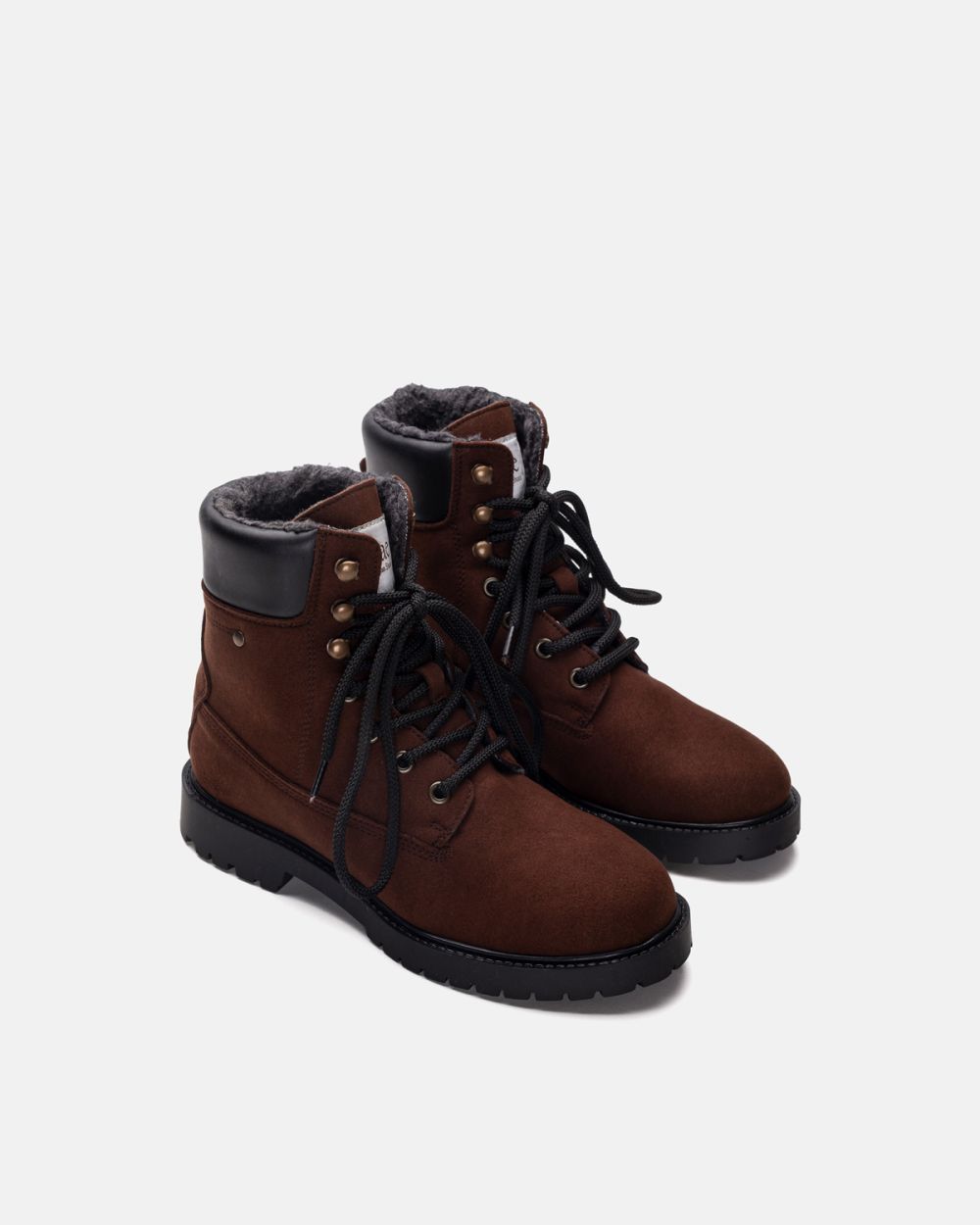 Gadea Brown vegan mountain warm boot