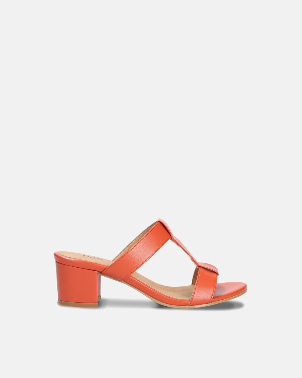 Iris Orange Vegan high-heeled Sandals