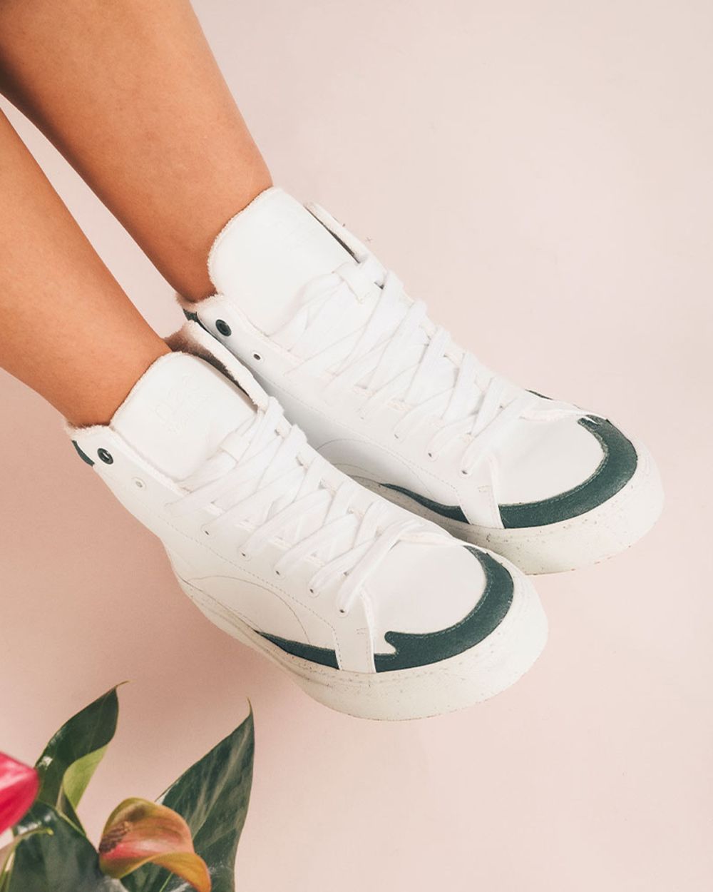 London Green Vegan Sneakers