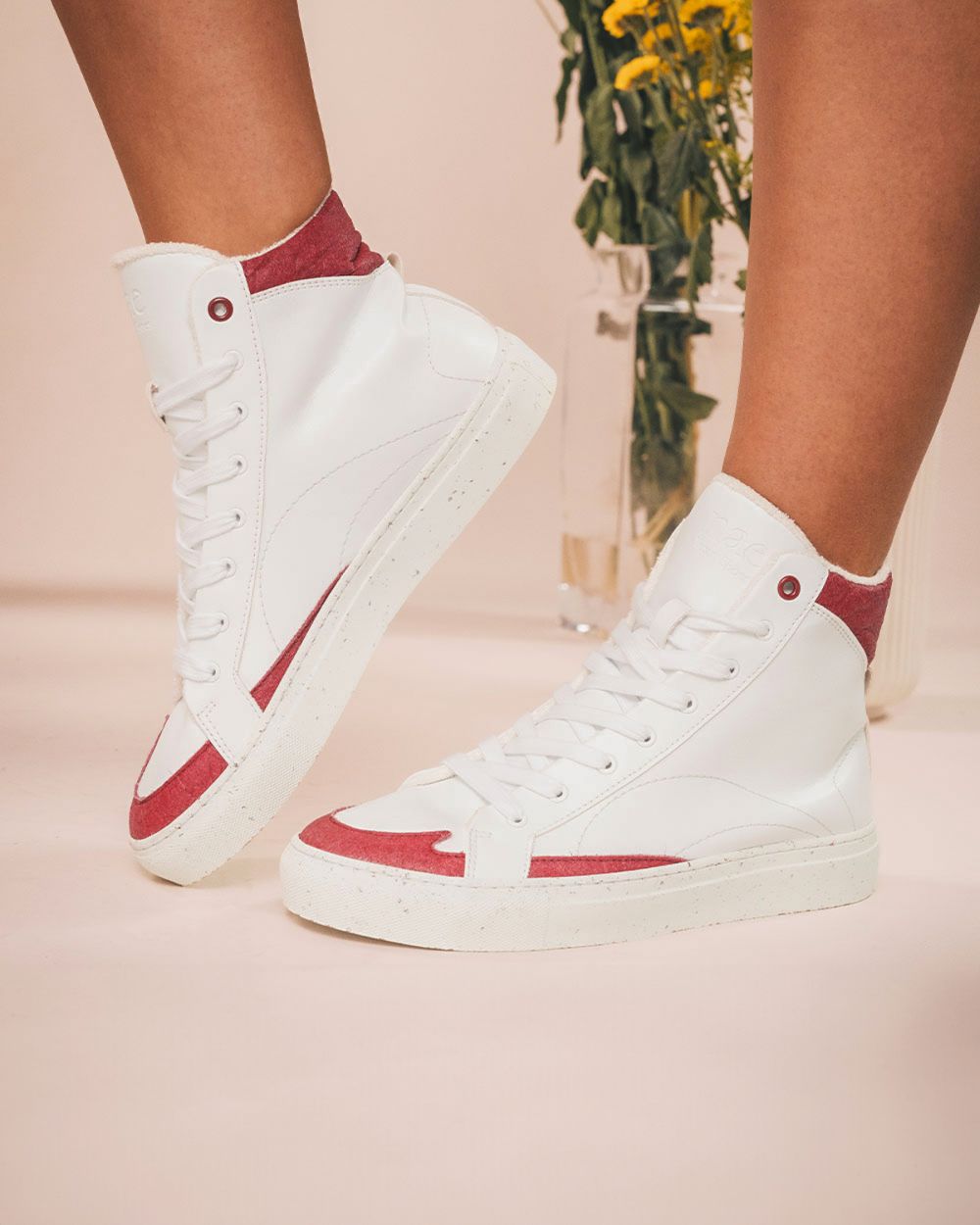 London Red Vegan Sneakers