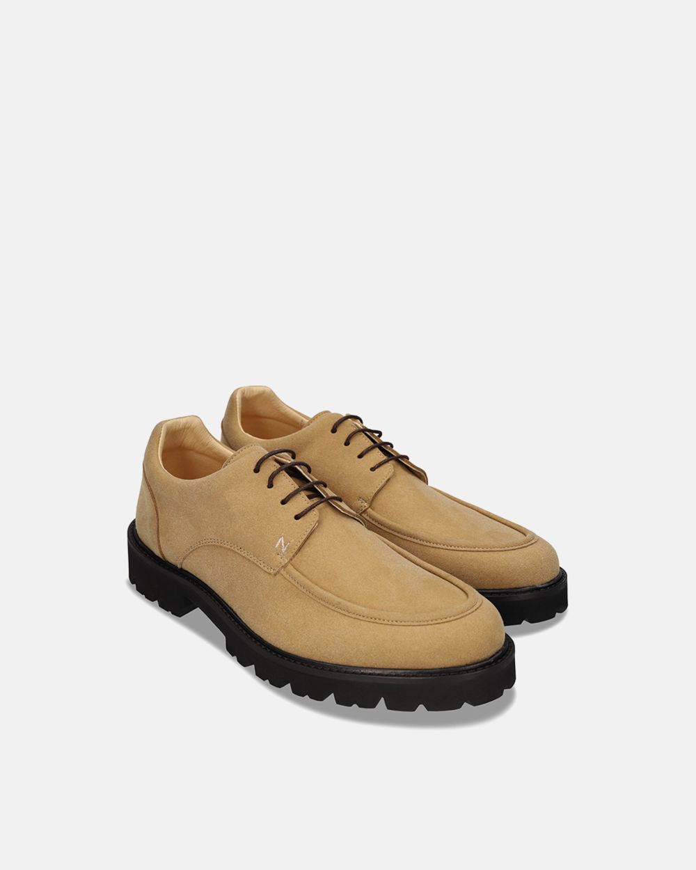 LUKE Beige Vegan Derby