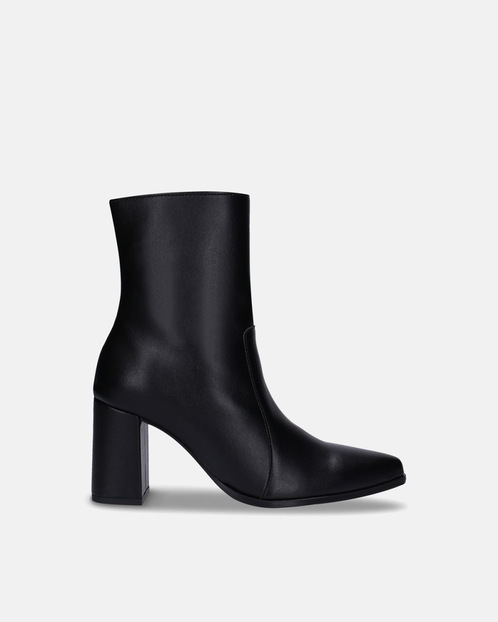 Lydia Black vegan heeled ankle boots