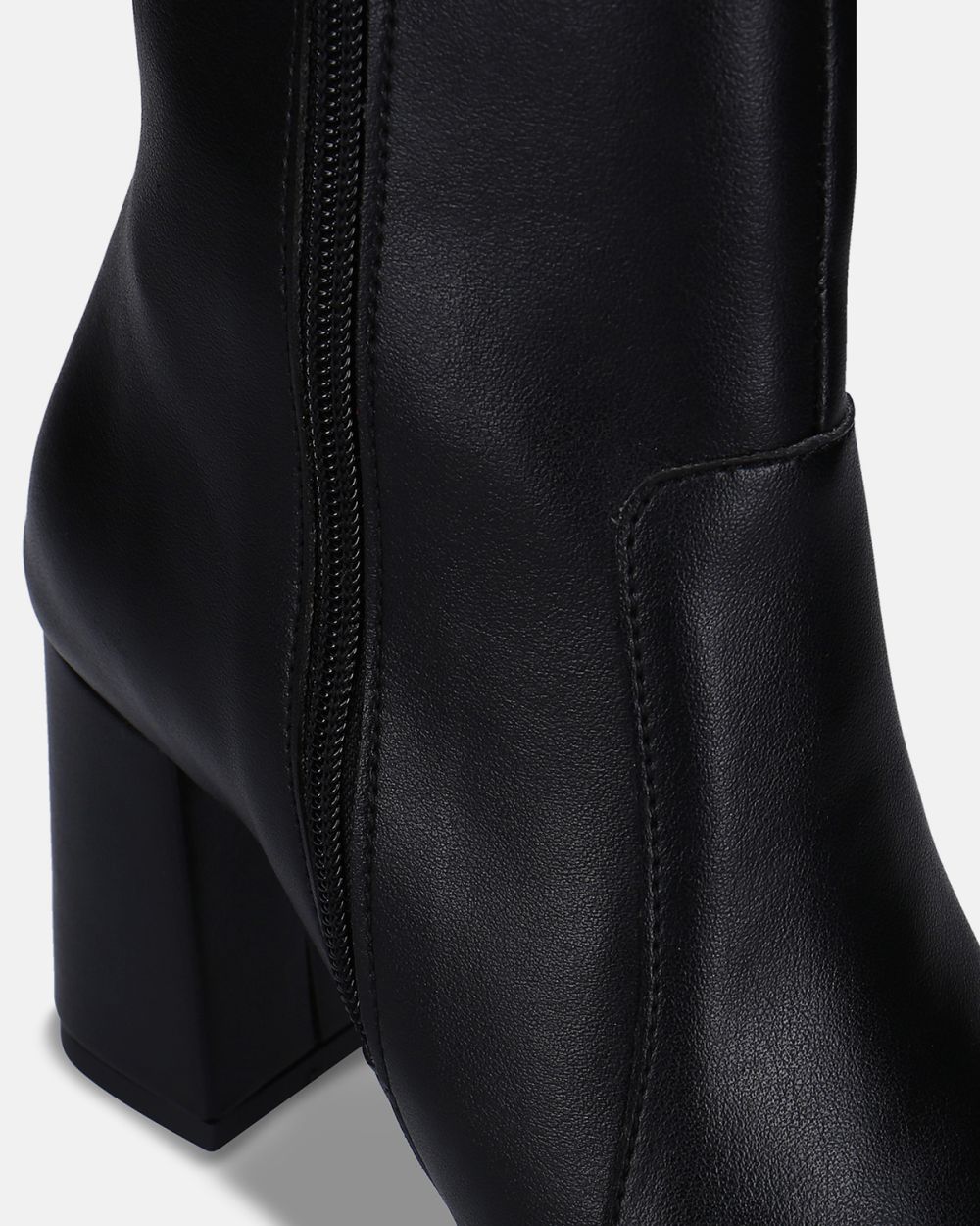 Lydia Black vegan heeled ankle boots