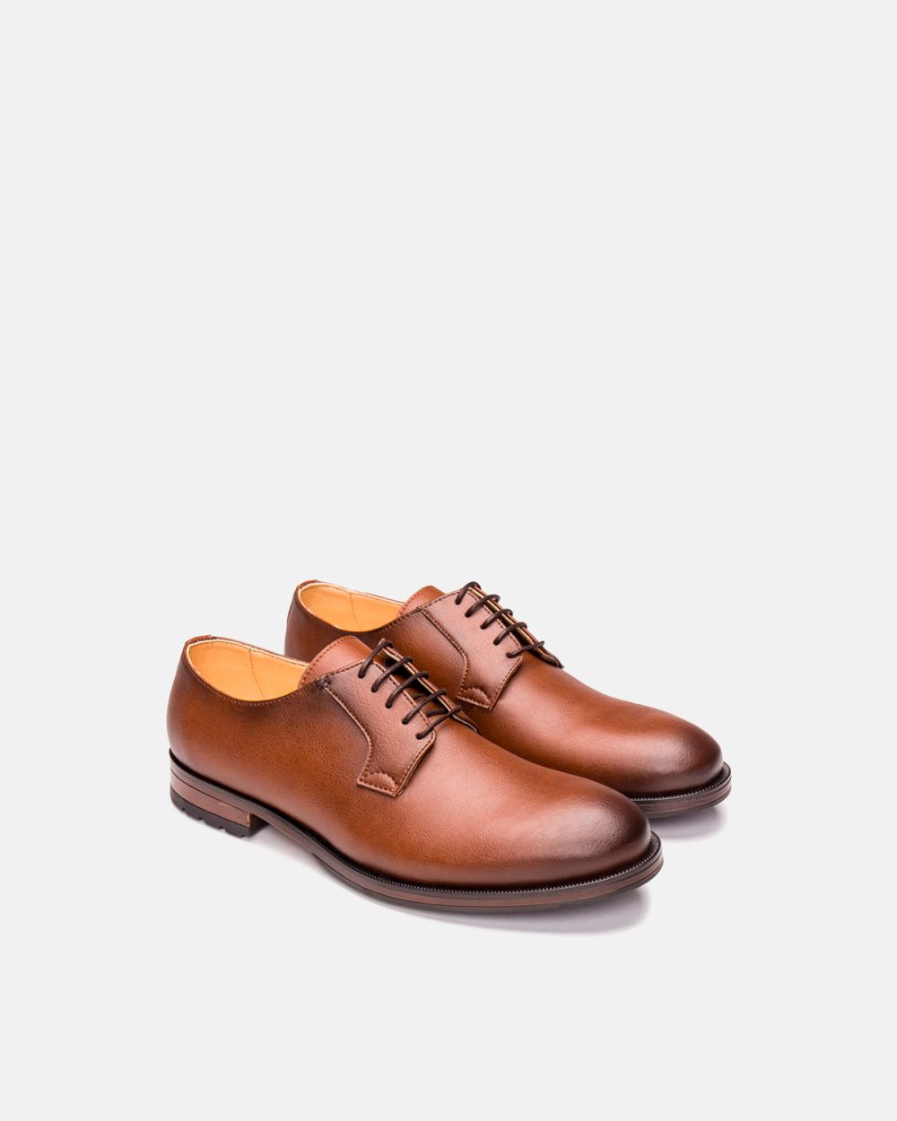 Mikel Brown vegan plain blucher