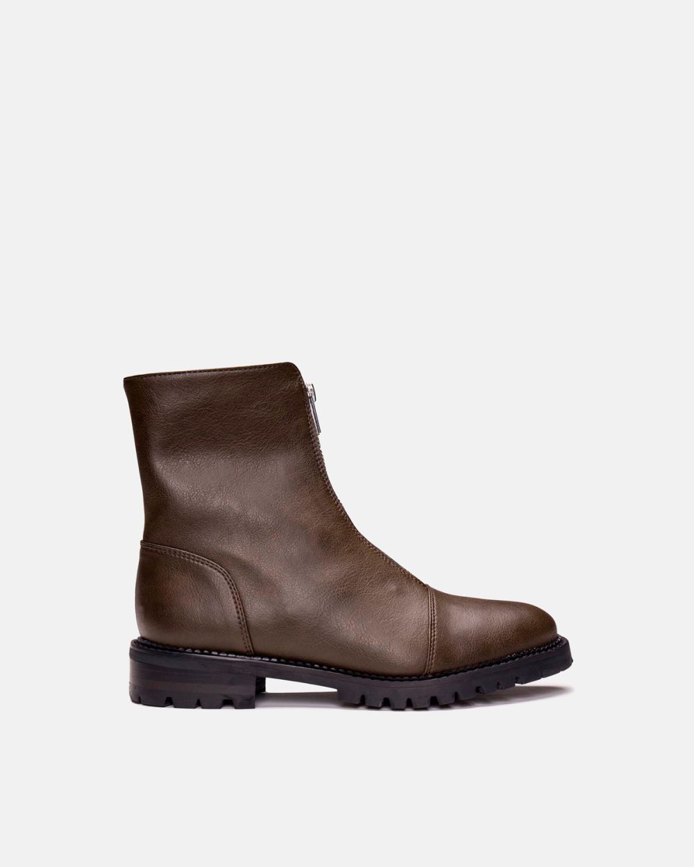 Tecla Micro vegan zip-up boots