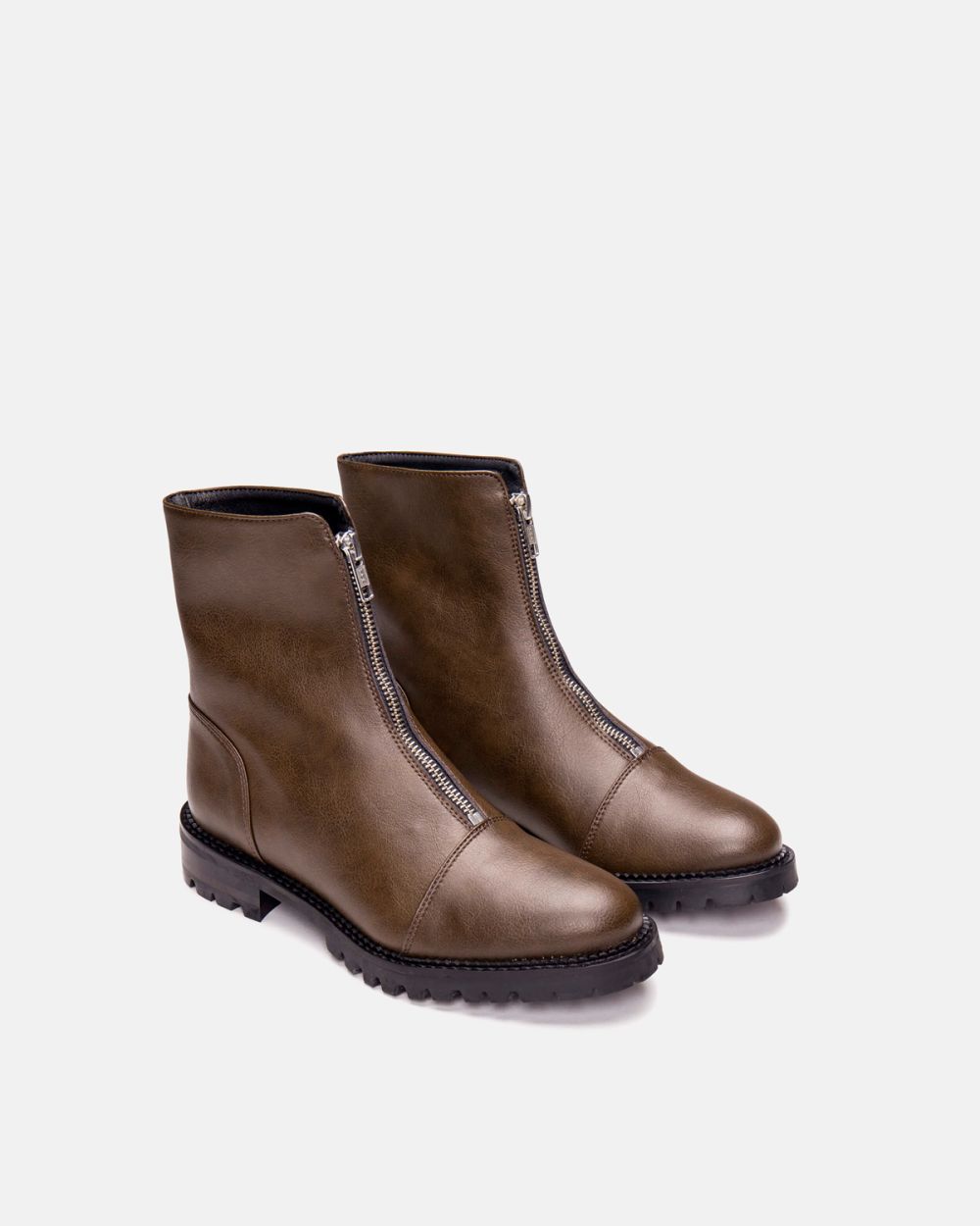 Tecla Micro vegan zip-up boots