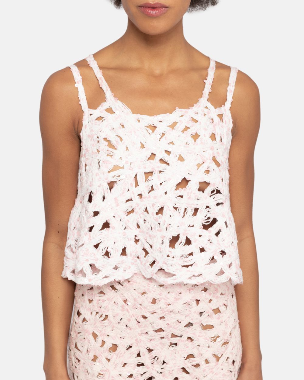 Woven Lace Top