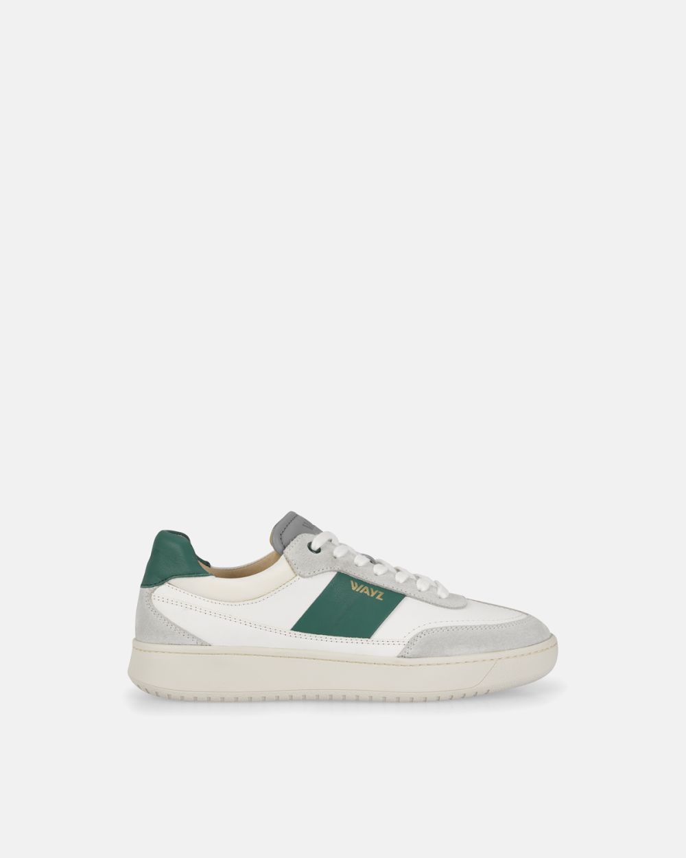 THE SPARK SNEAKERS - White Grey Green